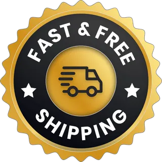 Official Prostadine badge showing free shipping on every 6-bottle order